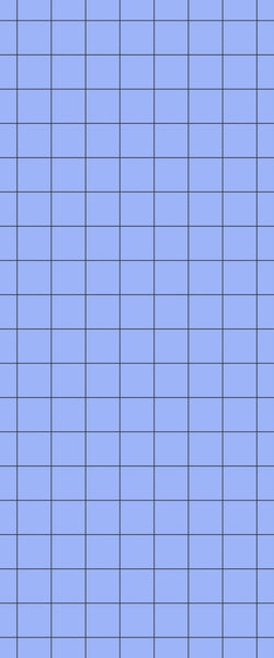 Blue Checkerboard Acrylic Shower Wall Panel 2440mm x 1220mm (3mm Thick) - CladdTech