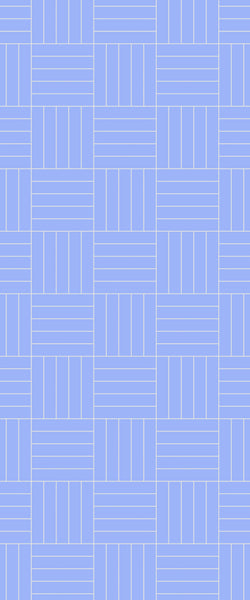 Blue Mosaic Acrylic Shower Wall Panel 2440mm x 1220mm (3mm Thick) - CladdTech