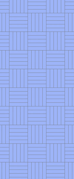 Blue Mosaic Acrylic Shower Wall Panel 2440mm x 1220mm (3mm Thick) - CladdTech