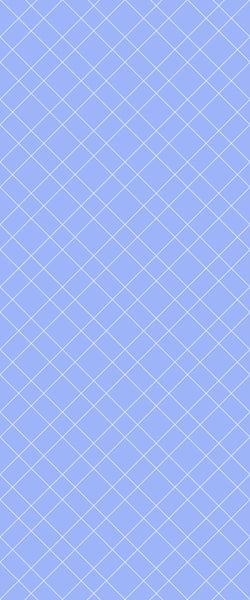 Blue Basket Weave Acrylic Shower Wall Panel 2440mm x 1220mm (3mm Thick) - CladdTech