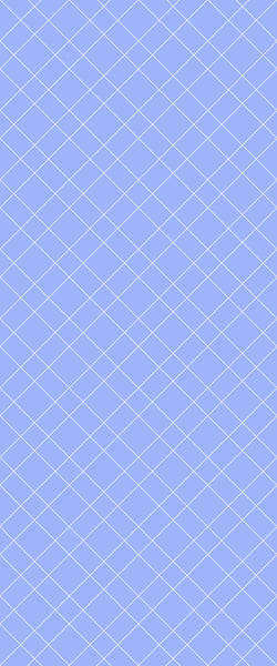 Blue Basket Weave Acrylic Shower Wall Panel 2440mm x 1220mm (3mm Thick) - CladdTech