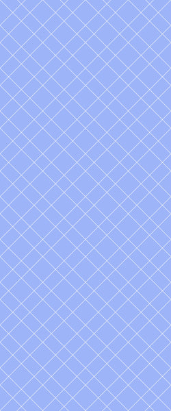 Blue Basket Weave Acrylic Shower Wall Panel 2440mm x 1220mm (3mm Thick) - CladdTech