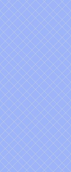 Blue Basket Weave Acrylic Shower Wall Panel 2440mm x 1220mm (3mm Thick) - CladdTech