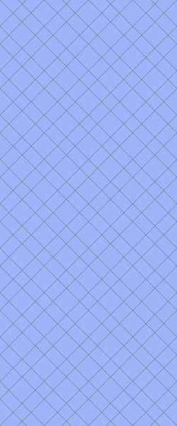 Blue Basket Weave Acrylic Shower Wall Panel 2440mm x 1220mm (3mm Thick) - CladdTech