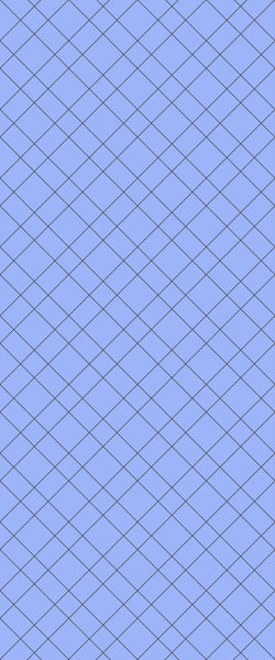 Blue Basket Weave Acrylic Shower Wall Panel 2440mm x 1220mm (3mm Thick) - CladdTech