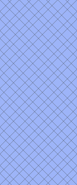 Blue Basket Weave Acrylic Shower Wall Panel 2440mm x 1220mm (3mm Thick) - CladdTech