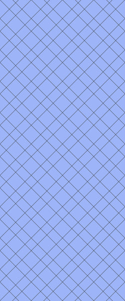 Blue Basket Weave Acrylic Shower Wall Panel 2440mm x 1220mm (3mm Thick) - CladdTech