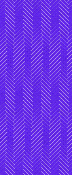 Blue Single Herringbone Tile Acrylic Shower Wall Panel 2440mm x 1220mm (3mm Thick) - CladdTech