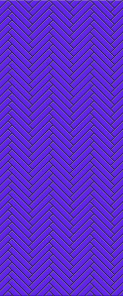 Blue Double Herringbone Tile Acrylic Shower Wall Panel 2440mm x 1220mm (3mm Thick) - CladdTech
