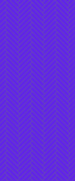 Blue Double Herringbone Tile Acrylic Shower Wall Panel 2440mm x 1220mm (3mm Thick) - CladdTech