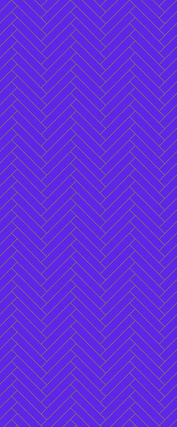 Blue Double Herringbone Tile Acrylic Shower Wall Panel 2440mm x 1220mm (3mm Thick) - CladdTech