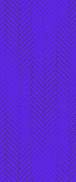 Blue Double Herringbone Tile Acrylic Shower Wall Panel 2440mm x 1220mm (3mm Thick) - CladdTech