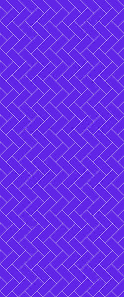 Blue Diagonal Herringbone Tile Acrylic Shower Wall Panel 2440mm x 1220mm (3mm Thick) - CladdTech