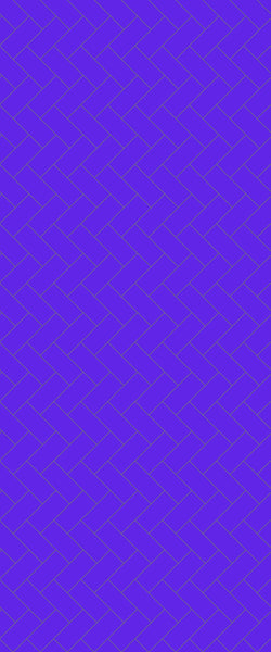 Blue Diagonal Herringbone Tile Acrylic Shower Wall Panel 2440mm x 1220mm (3mm Thick) - CladdTech