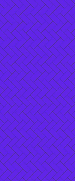 Blue Diagonal Herringbone Tile Acrylic Shower Wall Panel 2440mm x 1220mm (3mm Thick) - CladdTech