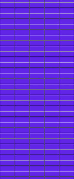 Blue Horizontal Block Acrylic Shower Wall Panel 2440mm x 1220mm (3mm Thick) - CladdTech