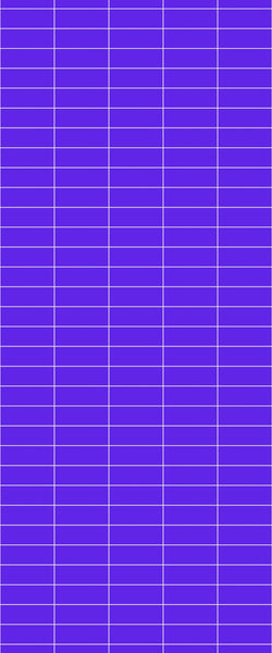Blue Horizontal Block Acrylic Shower Wall Panel 2440mm x 1220mm (3mm Thick) - CladdTech
