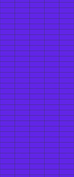 Blue Horizontal Block Acrylic Shower Wall Panel 2440mm x 1220mm (3mm Thick) - CladdTech