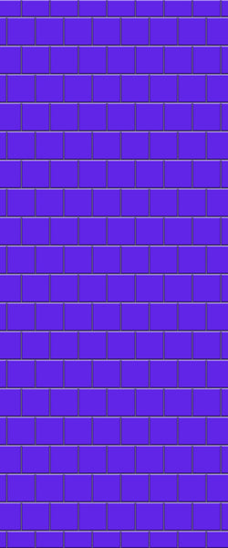 Blue Large Squares Acrylic Shower Wall Panel 2440mm x 1220mm (3mm Thick) - CladdTech