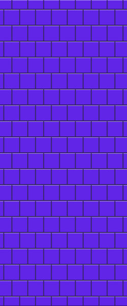 Blue Large Squares Acrylic Shower Wall Panel 2440mm x 1220mm (3mm Thick) - CladdTech