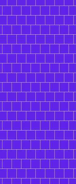 Blue Large Squares Acrylic Shower Wall Panel 2440mm x 1220mm (3mm Thick) - CladdTech