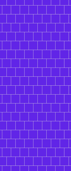 Blue Large Squares Acrylic Shower Wall Panel 2440mm x 1220mm (3mm Thick) - CladdTech