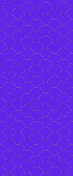 Blue Fishscales Acrylic Shower Wall Panel 2440mm x 1220mm (3mm Thick) - CladdTech