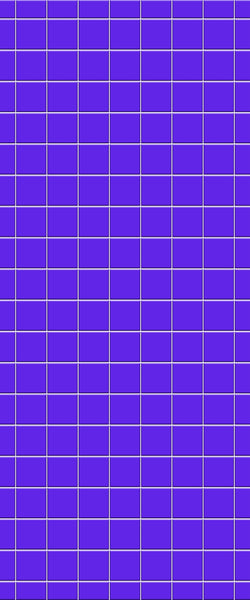 Blue Checkerboard Acrylic Shower Wall Panel 2440mm x 1220mm (3mm Thick) - CladdTech