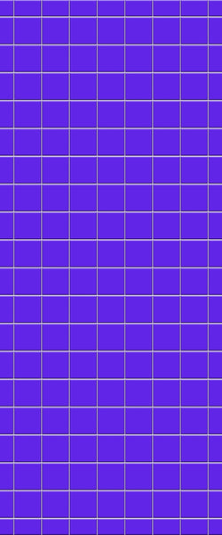 Blue Checkerboard Acrylic Shower Wall Panel 2440mm x 1220mm (3mm Thick) - CladdTech