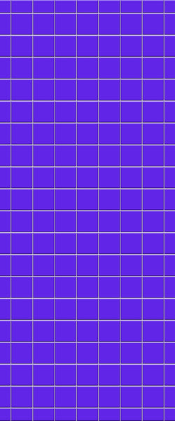 Blue Checkerboard Acrylic Shower Wall Panel 2440mm x 1220mm (3mm Thick) - CladdTech