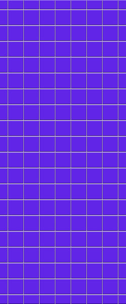 Blue Checkerboard Acrylic Shower Wall Panel 2440mm x 1220mm (3mm Thick) - CladdTech