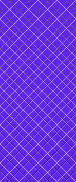 Blue Basket Weave Acrylic Shower Wall Panel 2440mm x 1220mm (3mm Thick) - CladdTech
