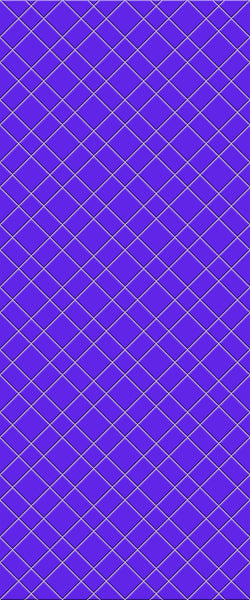Blue Basket Weave Acrylic Shower Wall Panel 2440mm x 1220mm (3mm Thick) - CladdTech