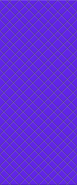Blue Basket Weave Acrylic Shower Wall Panel 2440mm x 1220mm (3mm Thick) - CladdTech