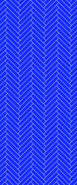 Blue Double Herringbone Tile Acrylic Shower Wall Panel 2440mm x 1220mm (3mm Thick) - CladdTech