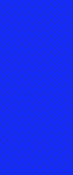 Blue Diagonal Herringbone Tile Acrylic Shower Wall Panel 2440mm x 1220mm (3mm Thick) - CladdTech