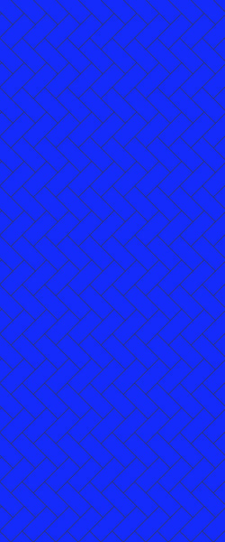 Blue Diagonal Herringbone Tile Acrylic Shower Wall Panel 2440mm x 1220mm (3mm Thick) - CladdTech