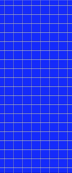 Blue Checkerboard Acrylic Shower Wall Panel 2440mm x 1220mm (3mm Thick) - CladdTech