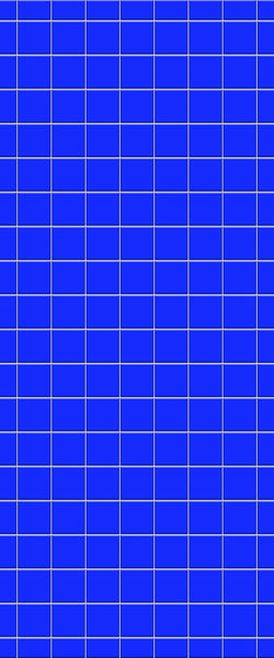 Blue Checkerboard Acrylic Shower Wall Panel 2440mm x 1220mm (3mm Thick) - CladdTech
