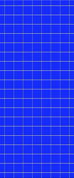 Blue Checkerboard Acrylic Shower Wall Panel 2440mm x 1220mm (3mm Thick) - CladdTech