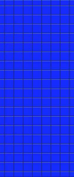 Blue Checkerboard Acrylic Shower Wall Panel 2440mm x 1220mm (3mm Thick) - CladdTech