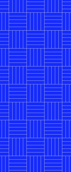 Blue Mosaic Acrylic Shower Wall Panel 2440mm x 1220mm (3mm Thick) - CladdTech