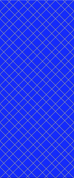 Blue Basket Weave Acrylic Shower Wall Panel 2440mm x 1220mm (3mm Thick) - CladdTech