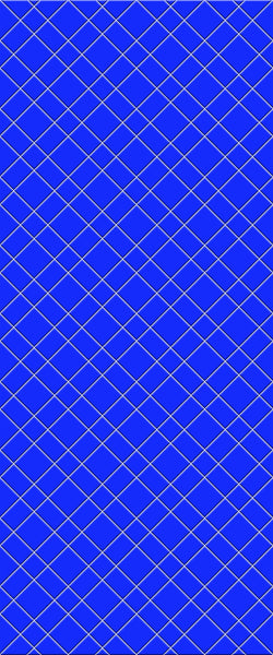 Blue Basket Weave Acrylic Shower Wall Panel 2440mm x 1220mm (3mm Thick) - CladdTech