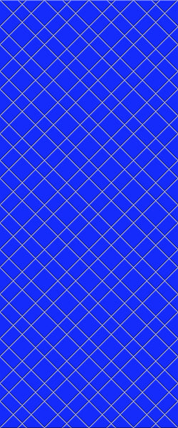Blue Basket Weave Acrylic Shower Wall Panel 2440mm x 1220mm (3mm Thick) - CladdTech