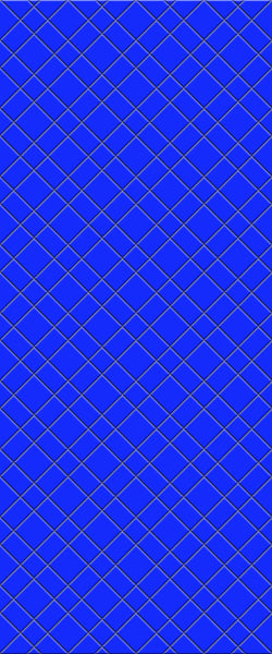 Blue Basket Weave Acrylic Shower Wall Panel 2440mm x 1220mm (3mm Thick) - CladdTech