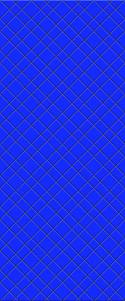 Blue Basket Weave Acrylic Shower Wall Panel 2440mm x 1220mm (3mm Thick) - CladdTech