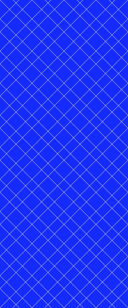 Blue Basket Weave Acrylic Shower Wall Panel 2440mm x 1220mm (3mm Thick) - CladdTech