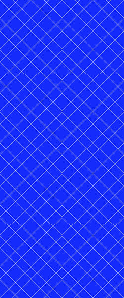 Blue Basket Weave Acrylic Shower Wall Panel 2440mm x 1220mm (3mm Thick) - CladdTech