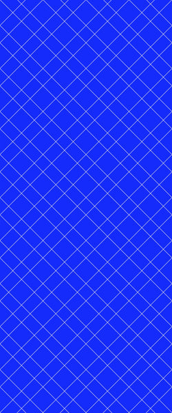 Blue Basket Weave Acrylic Shower Wall Panel 2440mm x 1220mm (3mm Thick) - CladdTech